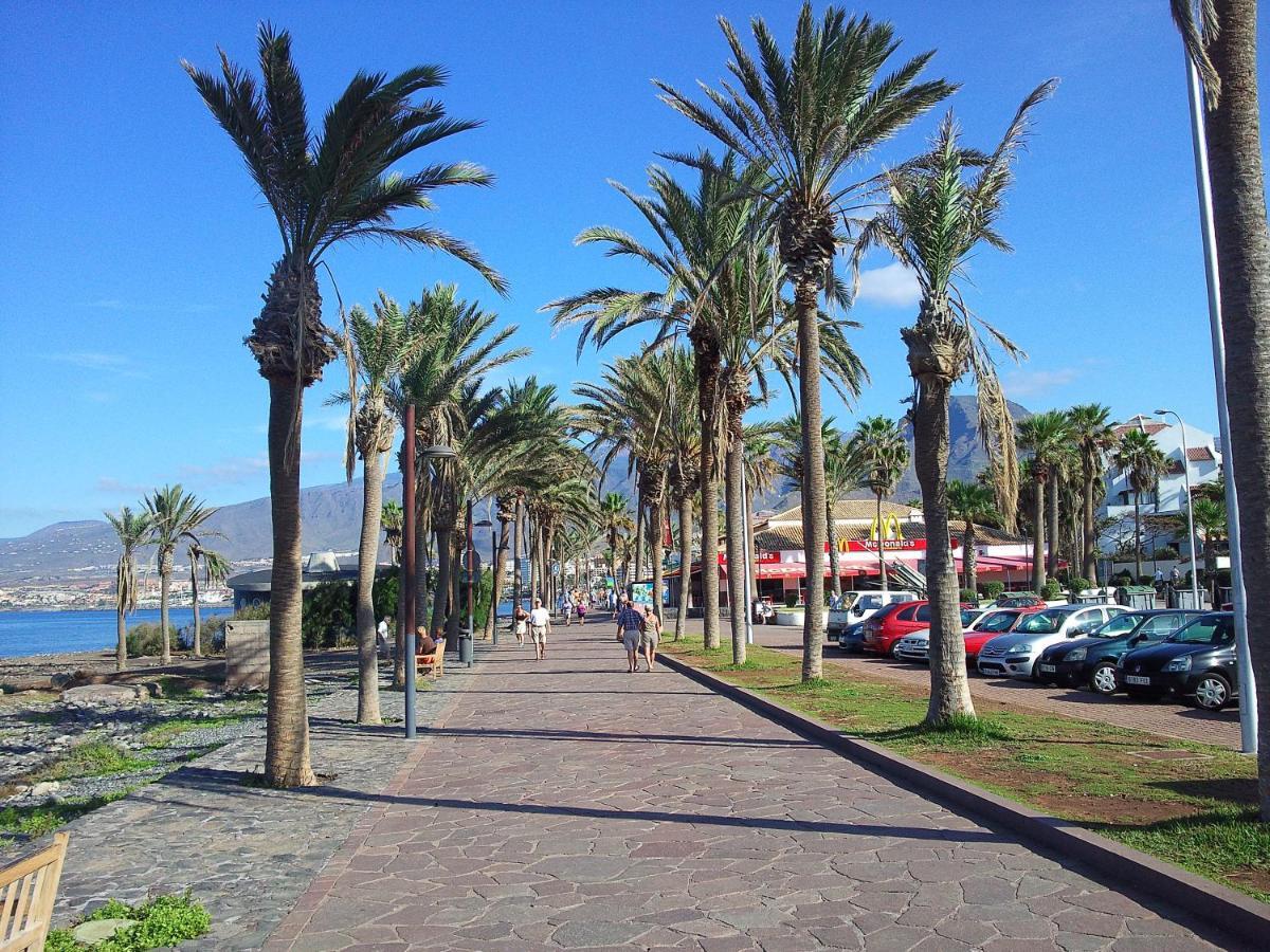 פלאייה דה לאס אמריקס Duplex Apartment Vistamar, Sea-View, Heated Pool In Parque Santiago 2, Wifi מראה חיצוני תמונה