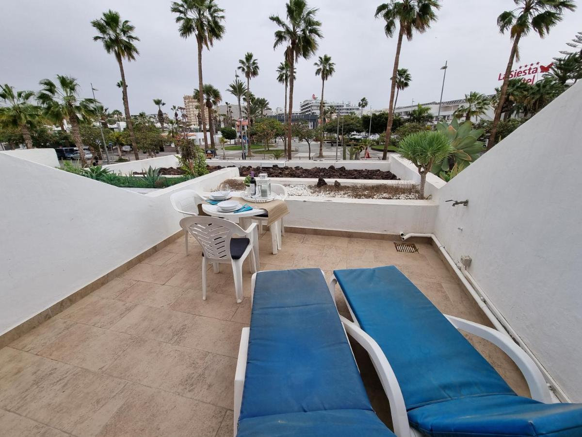 פלאייה דה לאס אמריקס Duplex Apartment Vistamar, Sea-View, Heated Pool In Parque Santiago 2, Wifi מראה חיצוני תמונה